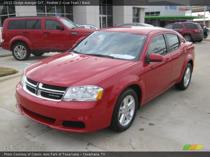 Redline 2-Coat Pearl / Black 2012 Dodge Avenger SXT