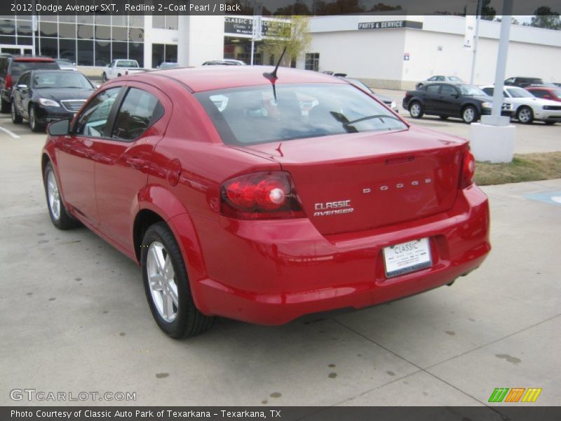 Redline 2-Coat Pearl / Black 2012 Dodge Avenger SXT
