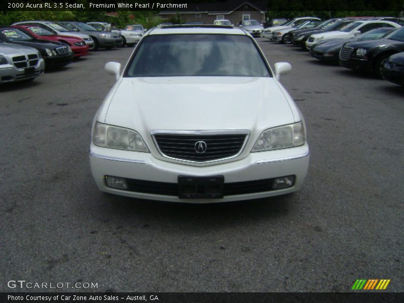 Premium White Pearl / Parchment 2000 Acura RL 3.5 Sedan