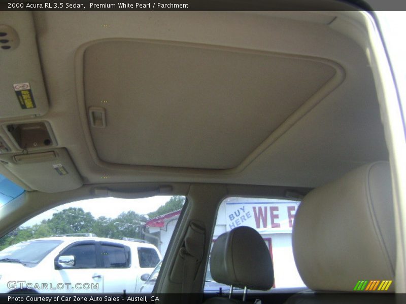 Premium White Pearl / Parchment 2000 Acura RL 3.5 Sedan