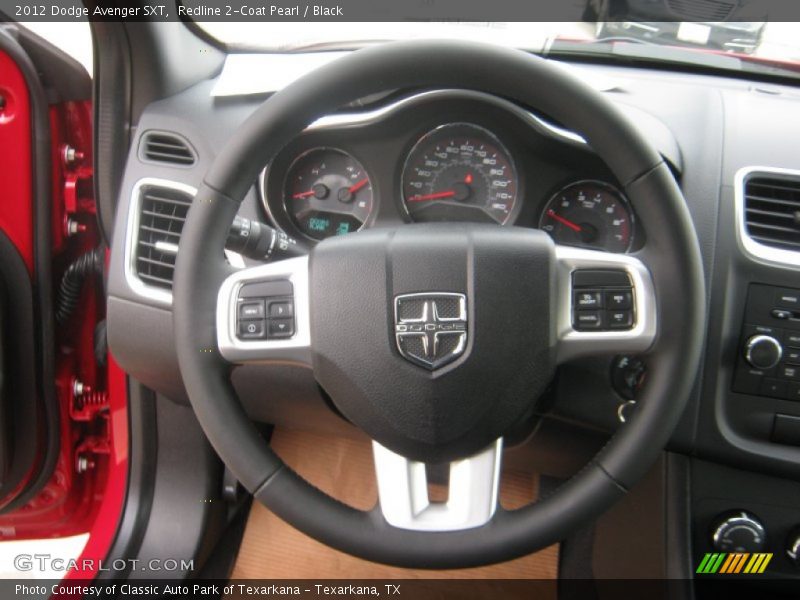 Redline 2-Coat Pearl / Black 2012 Dodge Avenger SXT