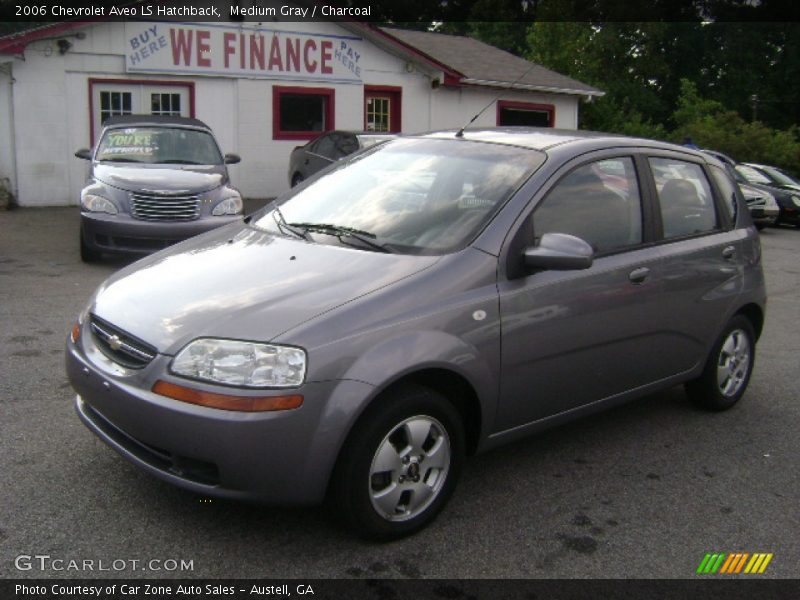 Medium Gray / Charcoal 2006 Chevrolet Aveo LS Hatchback