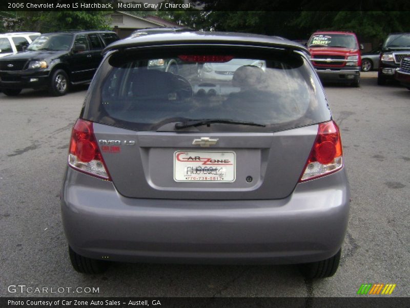 Medium Gray / Charcoal 2006 Chevrolet Aveo LS Hatchback