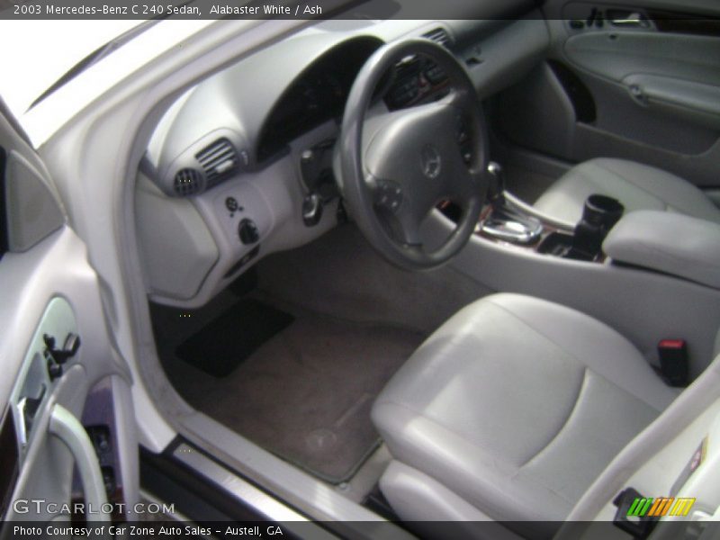 Alabaster White / Ash 2003 Mercedes-Benz C 240 Sedan