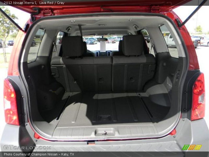 Lava Red / Gray 2012 Nissan Xterra S