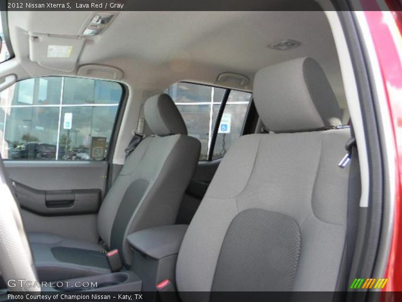 Lava Red / Gray 2012 Nissan Xterra S