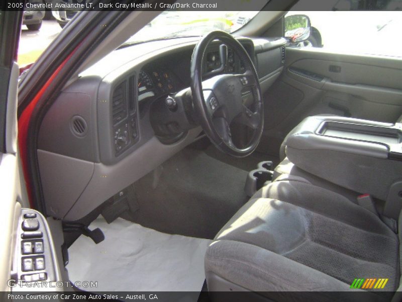 Dark Gray Metallic / Gray/Dark Charcoal 2005 Chevrolet Avalanche LT