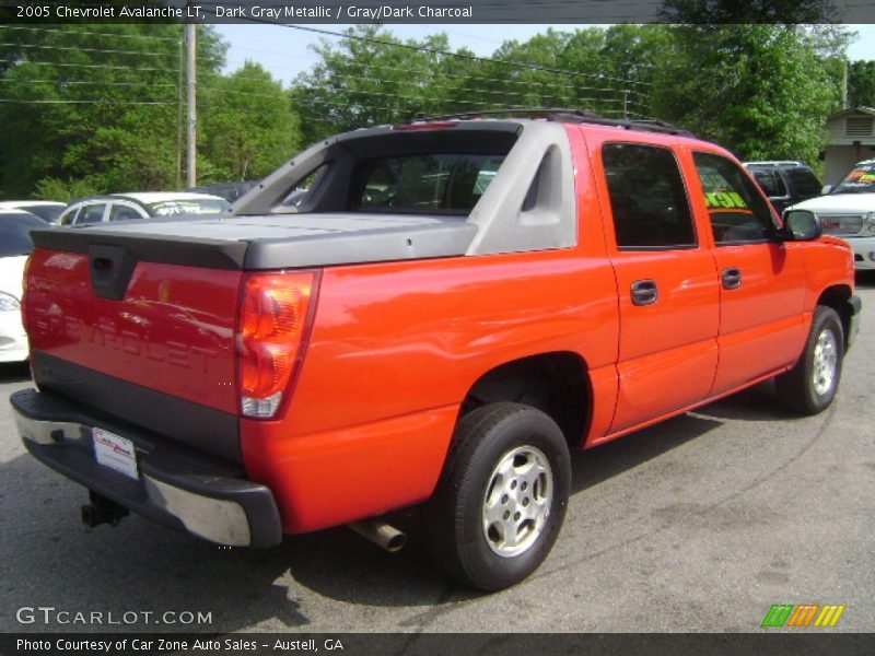 Dark Gray Metallic / Gray/Dark Charcoal 2005 Chevrolet Avalanche LT