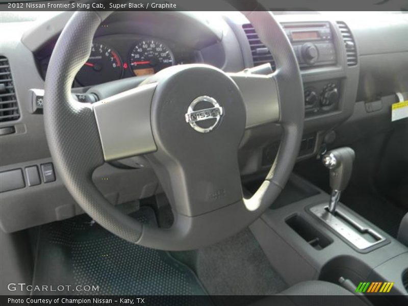 Super Black / Graphite 2012 Nissan Frontier S King Cab
