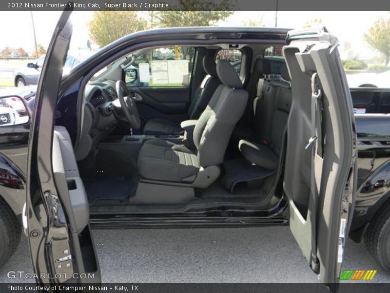 Super Black / Graphite 2012 Nissan Frontier S King Cab