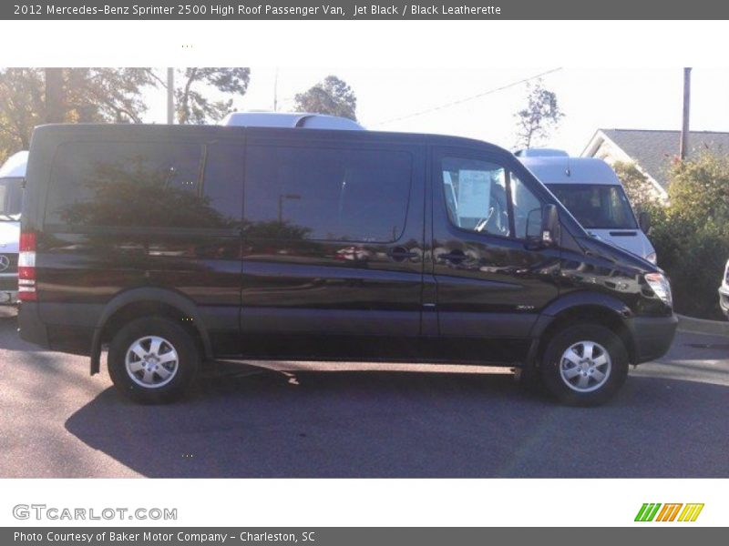 Jet Black / Black Leatherette 2012 Mercedes-Benz Sprinter 2500 High Roof Passenger Van