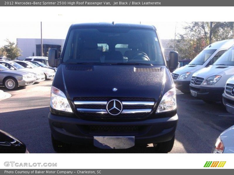 Jet Black / Black Leatherette 2012 Mercedes-Benz Sprinter 2500 High Roof Passenger Van