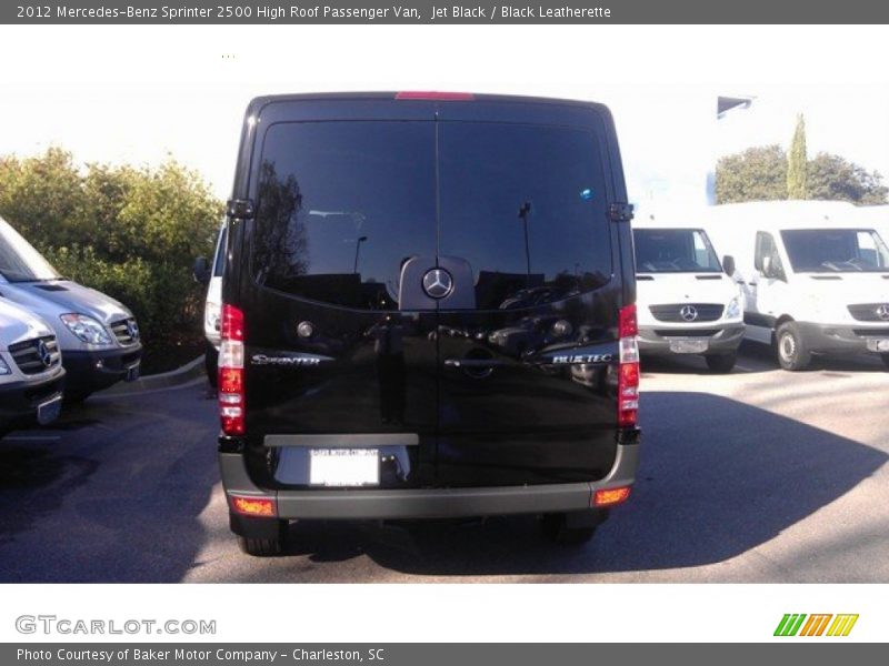 Jet Black / Black Leatherette 2012 Mercedes-Benz Sprinter 2500 High Roof Passenger Van