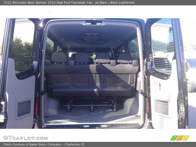 Jet Black / Black Leatherette 2012 Mercedes-Benz Sprinter 2500 High Roof Passenger Van