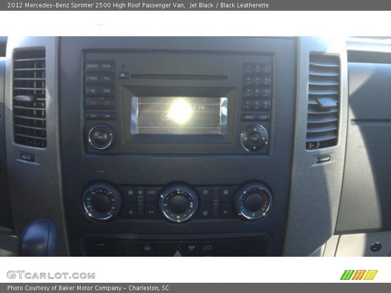 Jet Black / Black Leatherette 2012 Mercedes-Benz Sprinter 2500 High Roof Passenger Van