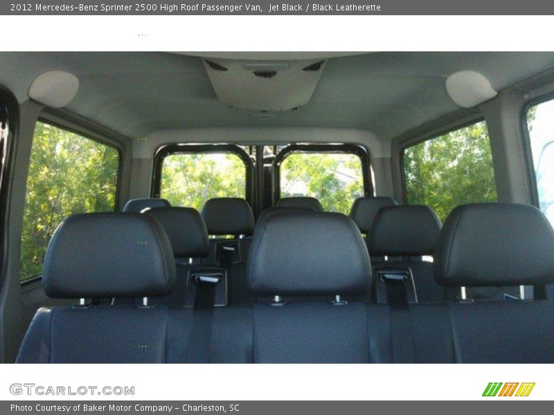 Jet Black / Black Leatherette 2012 Mercedes-Benz Sprinter 2500 High Roof Passenger Van