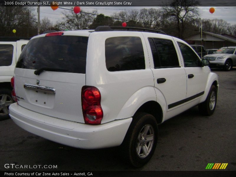Bright White / Dark Slate Gray/Light Slate Gray 2006 Dodge Durango SLT