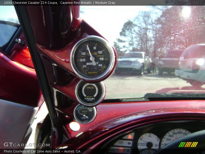 Pillar mounted gauges - 1999 Chevrolet Cavalier Z24 Coupe