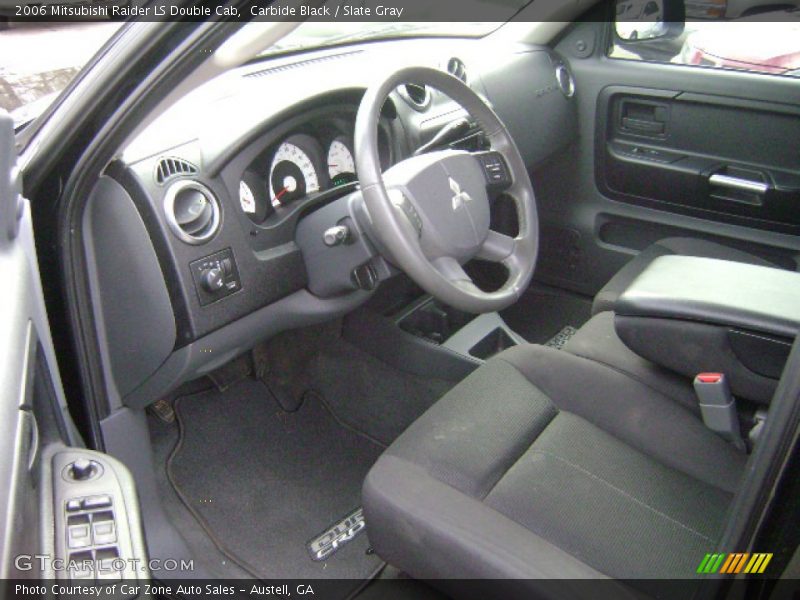 Carbide Black / Slate Gray 2006 Mitsubishi Raider LS Double Cab