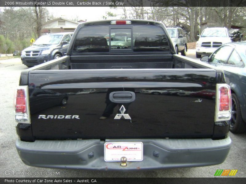 Carbide Black / Slate Gray 2006 Mitsubishi Raider LS Double Cab