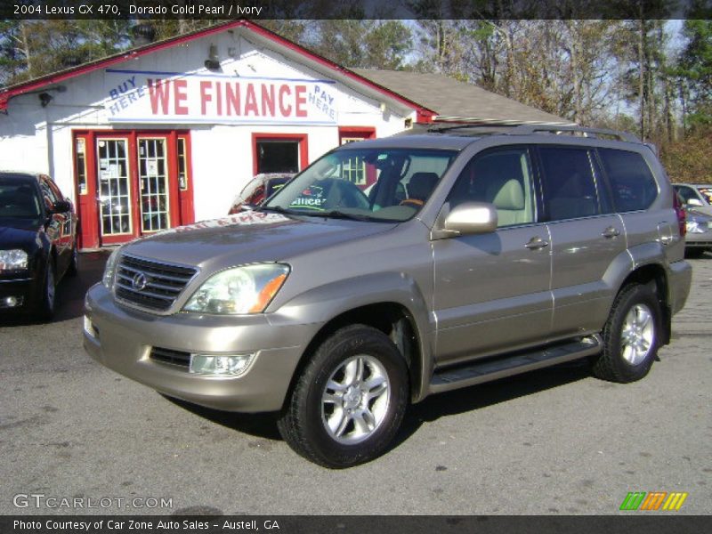 Dorado Gold Pearl / Ivory 2004 Lexus GX 470