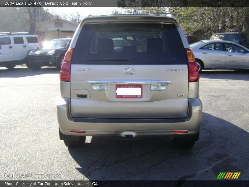 Dorado Gold Pearl / Ivory 2004 Lexus GX 470