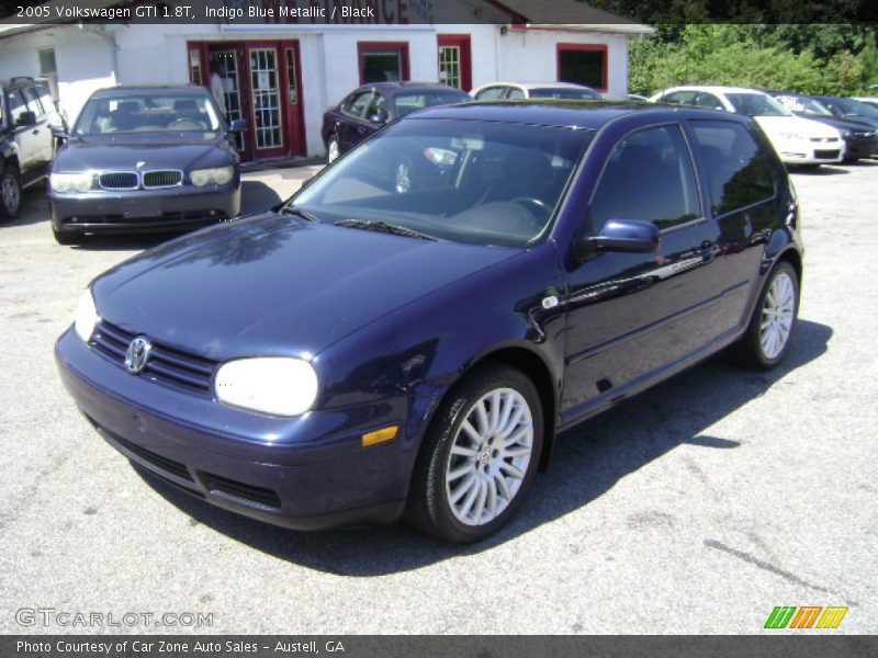 Indigo Blue Metallic / Black 2005 Volkswagen GTI 1.8T