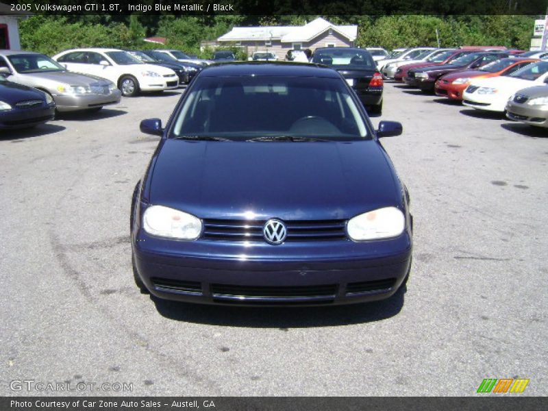 Indigo Blue Metallic / Black 2005 Volkswagen GTI 1.8T