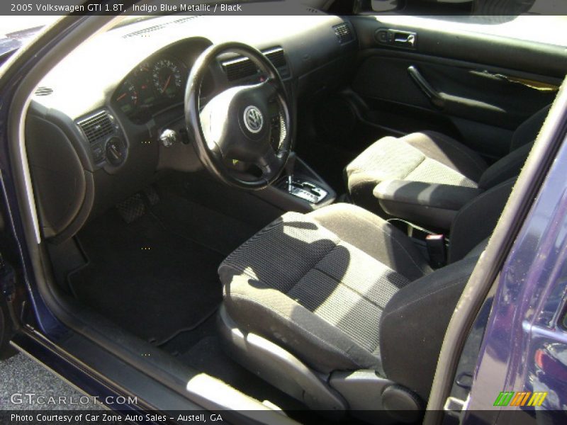 Indigo Blue Metallic / Black 2005 Volkswagen GTI 1.8T