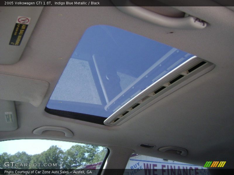 Indigo Blue Metallic / Black 2005 Volkswagen GTI 1.8T