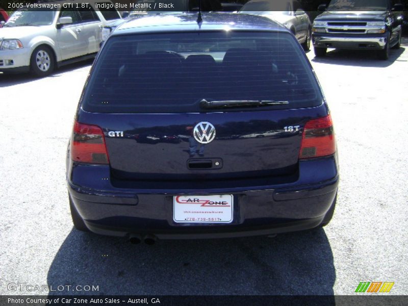 Indigo Blue Metallic / Black 2005 Volkswagen GTI 1.8T