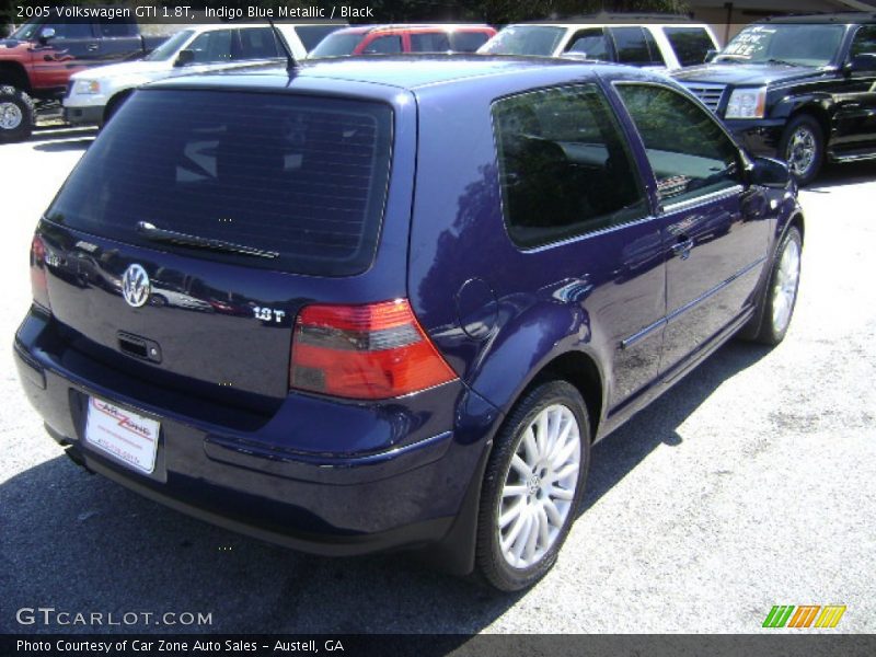 Indigo Blue Metallic / Black 2005 Volkswagen GTI 1.8T