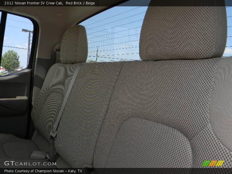 Red Brick / Beige 2012 Nissan Frontier SV Crew Cab