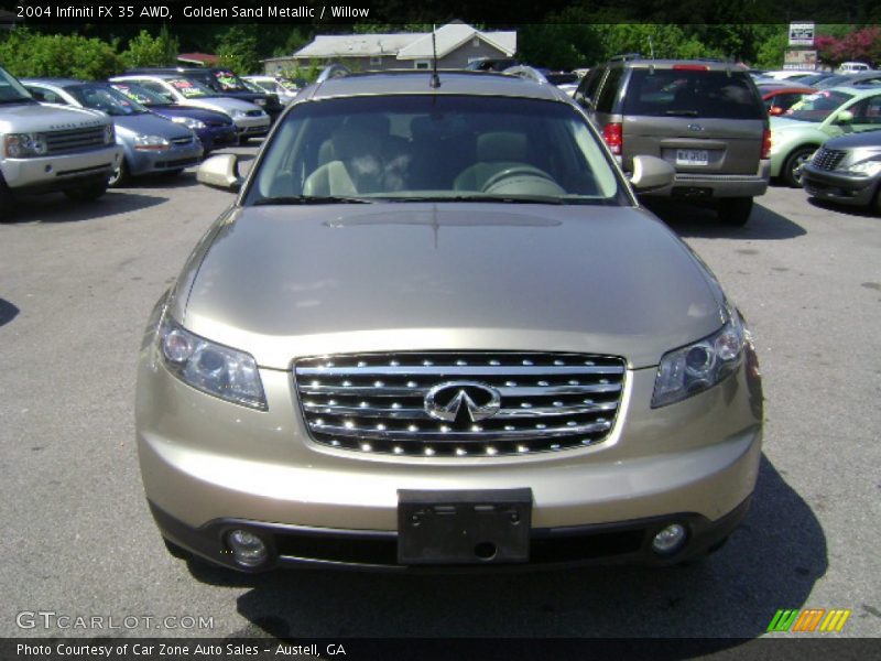 Golden Sand Metallic / Willow 2004 Infiniti FX 35 AWD