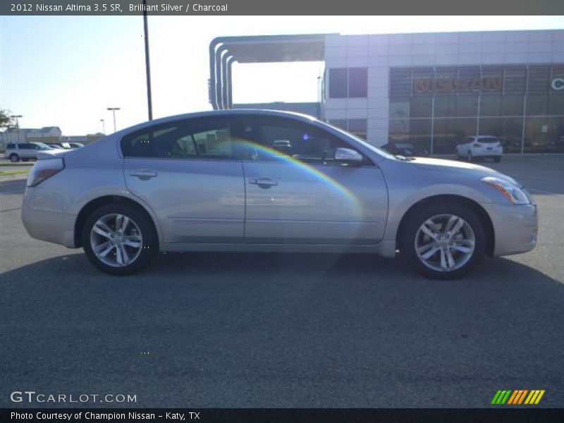 Brilliant Silver / Charcoal 2012 Nissan Altima 3.5 SR