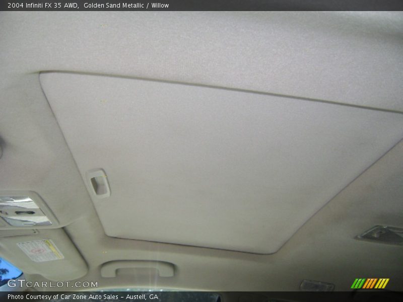Golden Sand Metallic / Willow 2004 Infiniti FX 35 AWD