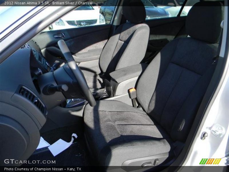 Brilliant Silver / Charcoal 2012 Nissan Altima 3.5 SR