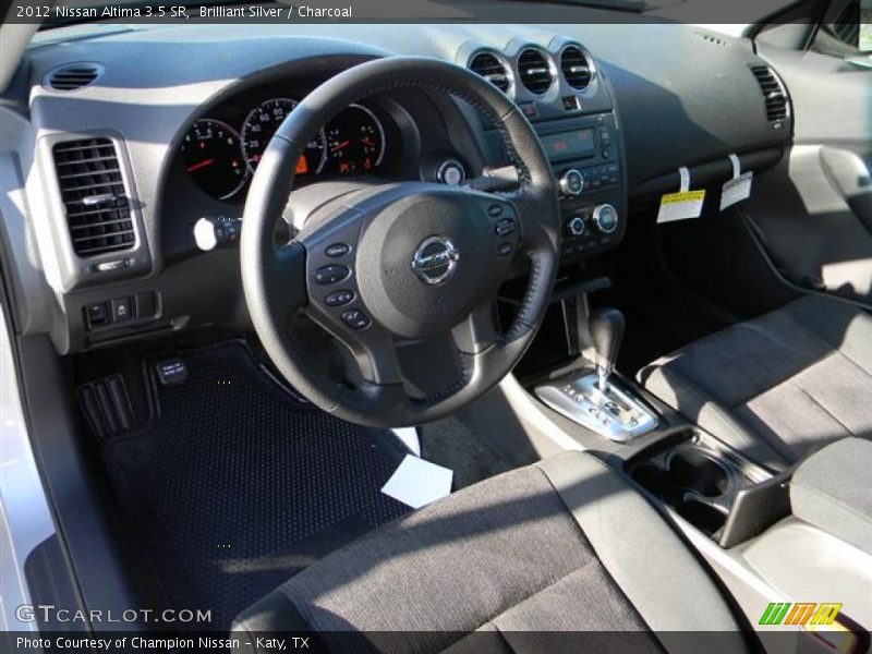 Brilliant Silver / Charcoal 2012 Nissan Altima 3.5 SR