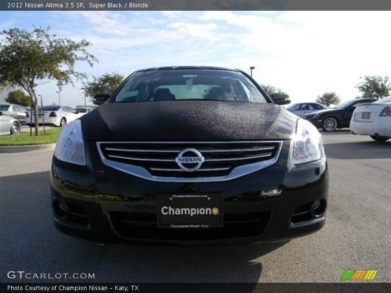 Super Black / Blonde 2012 Nissan Altima 3.5 SR