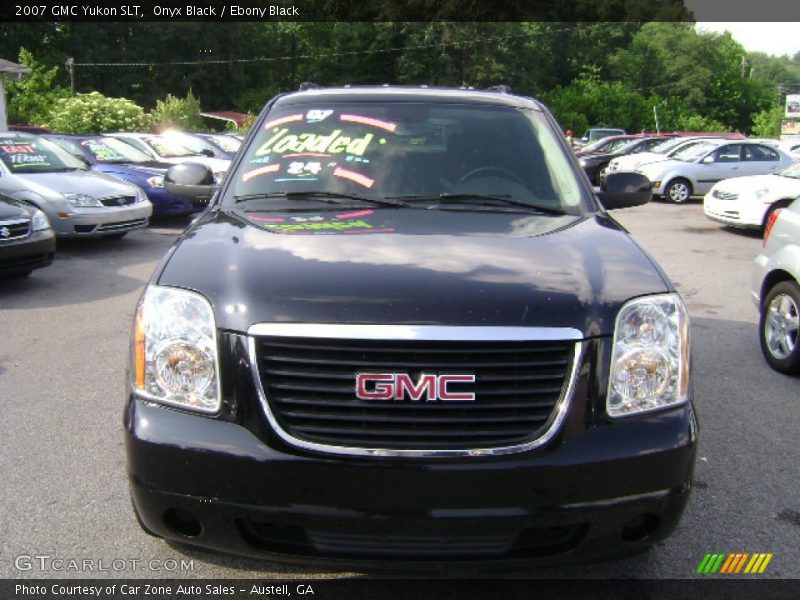 Onyx Black / Ebony Black 2007 GMC Yukon SLT