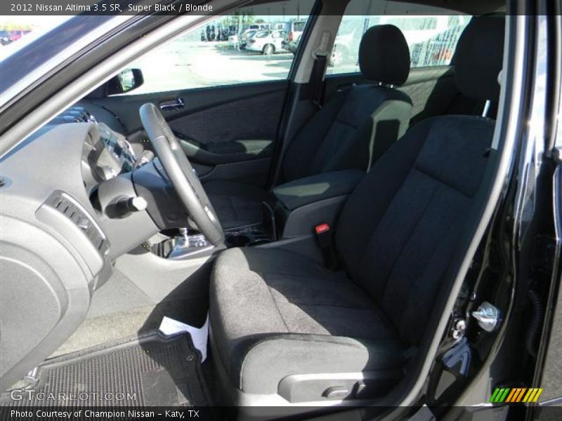 Super Black / Blonde 2012 Nissan Altima 3.5 SR