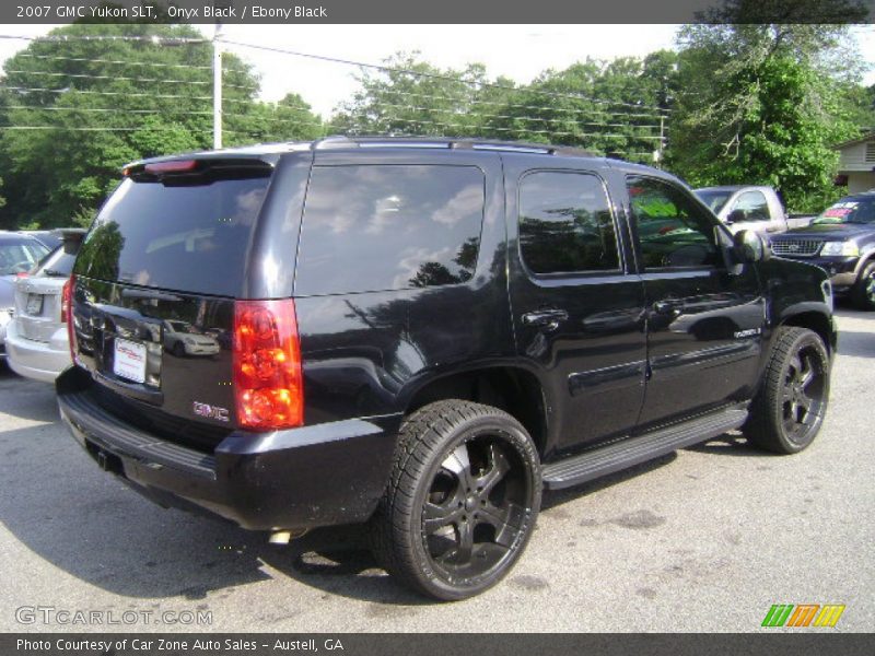 Onyx Black / Ebony Black 2007 GMC Yukon SLT