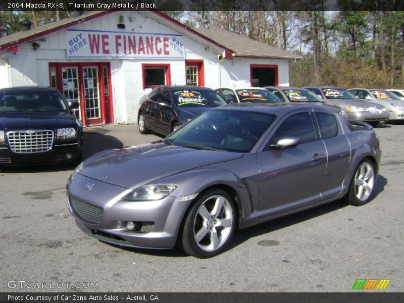Titanium Gray Metallic / Black 2004 Mazda RX-8