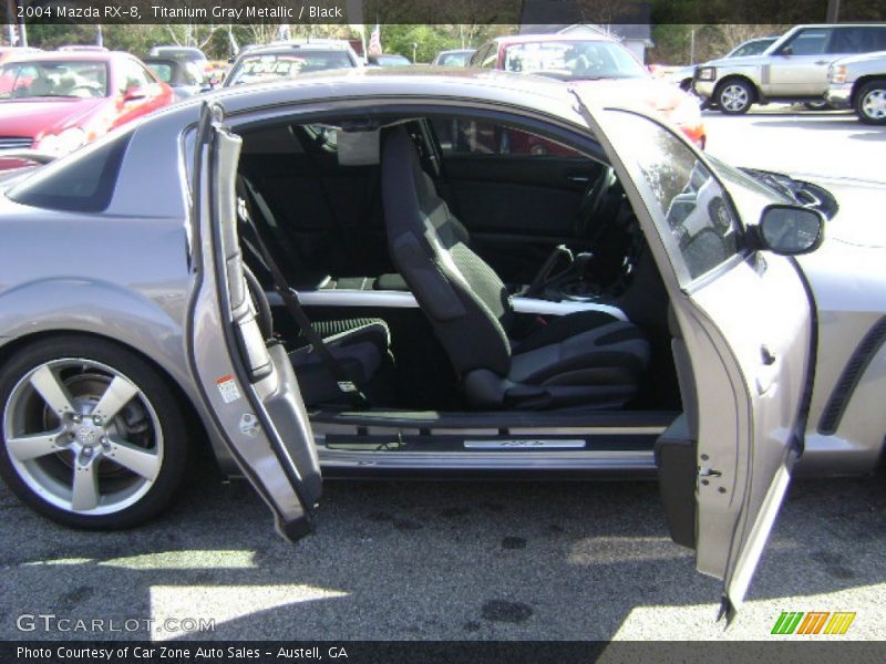 Titanium Gray Metallic / Black 2004 Mazda RX-8
