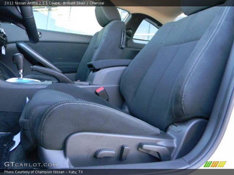 Brilliant Silver / Charcoal 2012 Nissan Altima 2.5 S Coupe