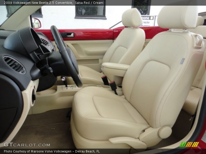 Salsa Red / Cream 2009 Volkswagen New Beetle 2.5 Convertible