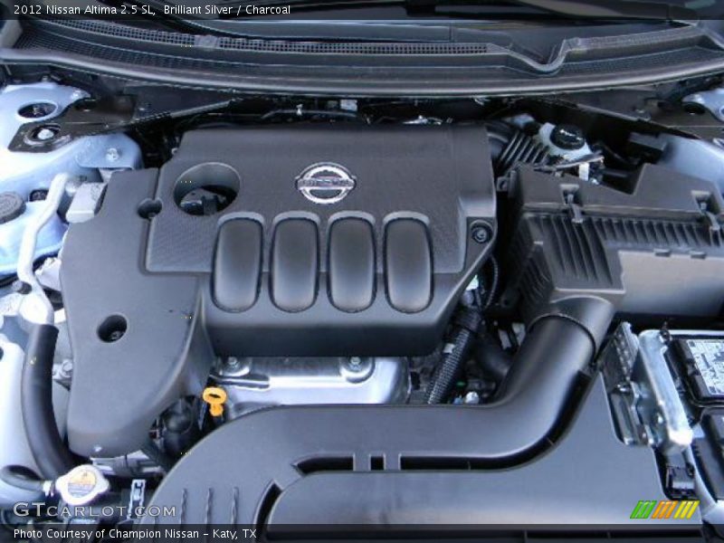 Brilliant Silver / Charcoal 2012 Nissan Altima 2.5 SL