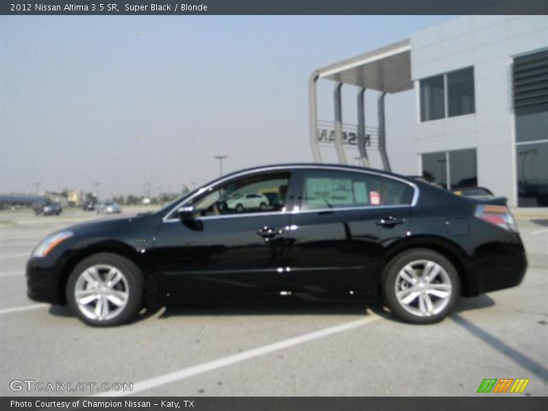 Super Black / Blonde 2012 Nissan Altima 3.5 SR