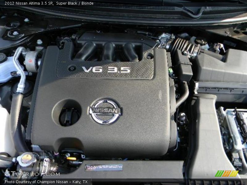 Super Black / Blonde 2012 Nissan Altima 3.5 SR