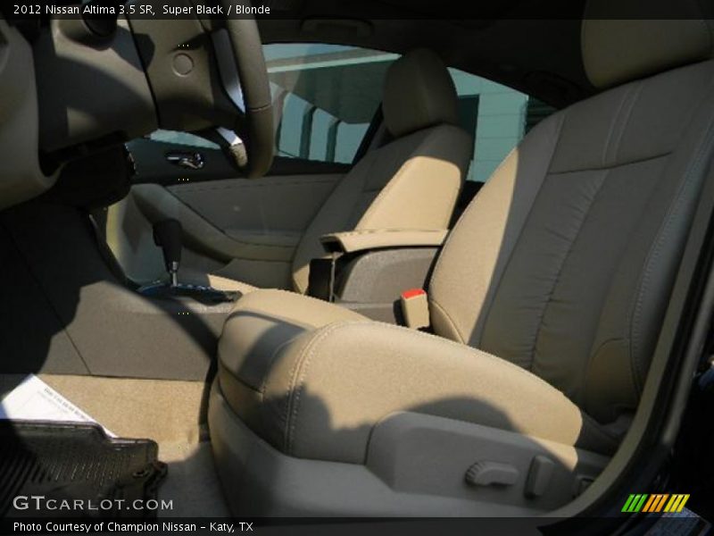 Super Black / Blonde 2012 Nissan Altima 3.5 SR